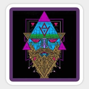 DMT God Head Sticker